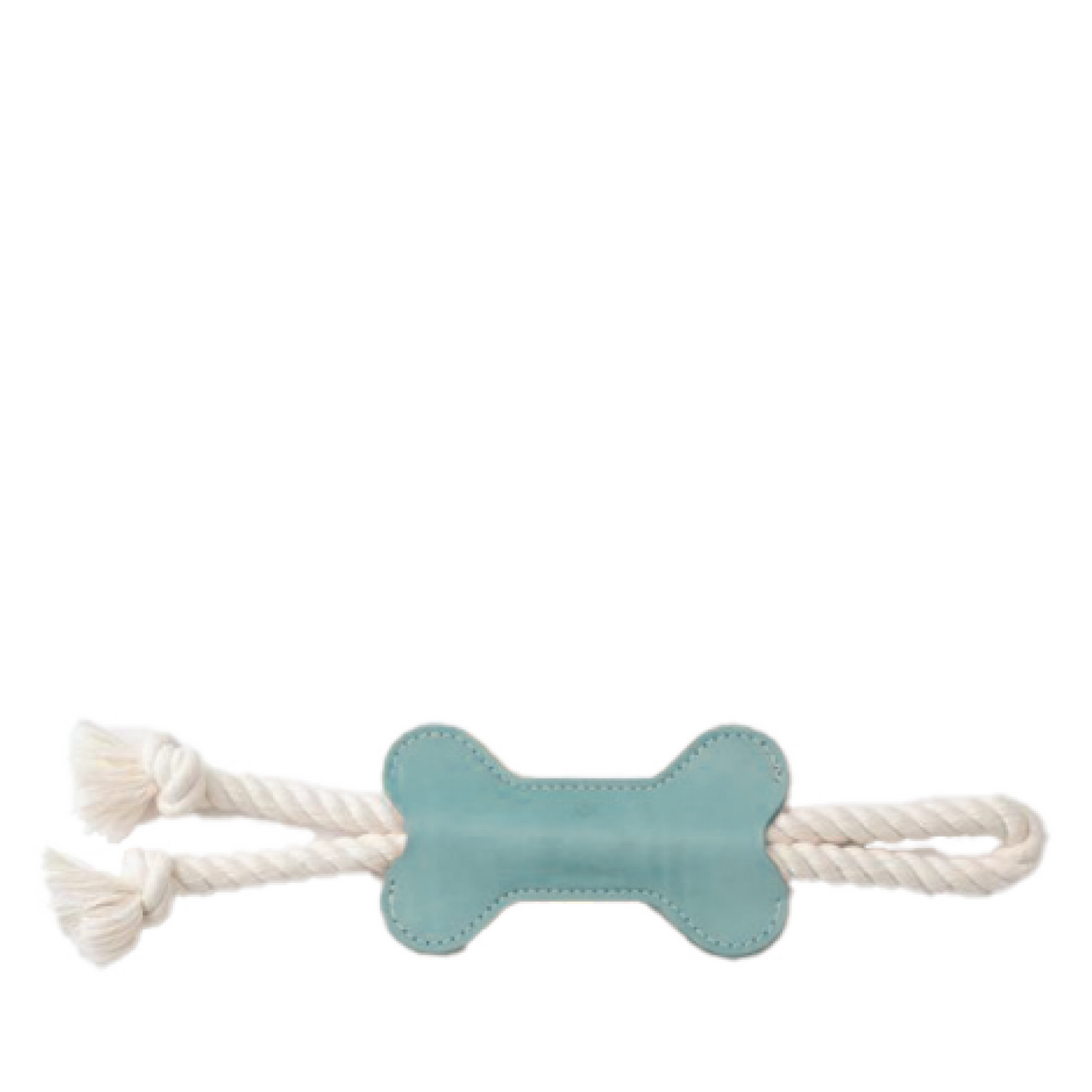 Suede Bone & Rope Tug Toy