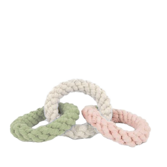 Link Trio Rope Durable Tug Toy